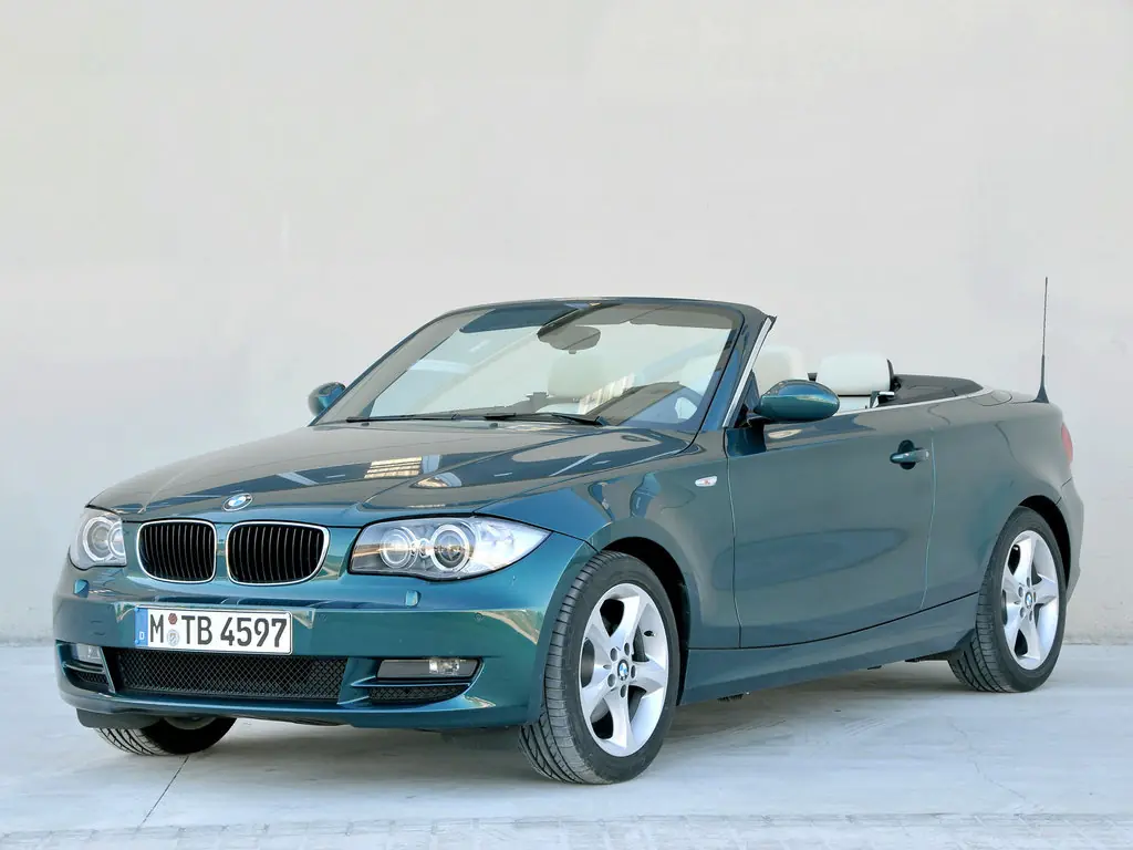 BMW 1-Series (E88) 1 поколение, рестайлинг, открытый кузов (03.2008 - 03.2011)